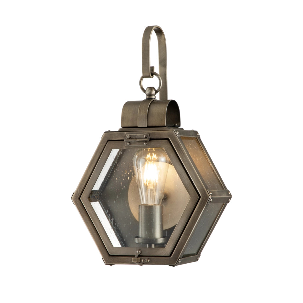 Applique esterna Heath bronzo ossidato E27 40W Quintiesse