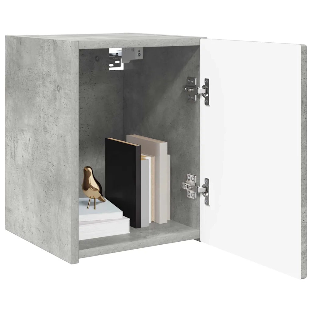 Mobile TV da parete 2 pcs Calcestruzzo 30 x 31 x 40 cm 892256