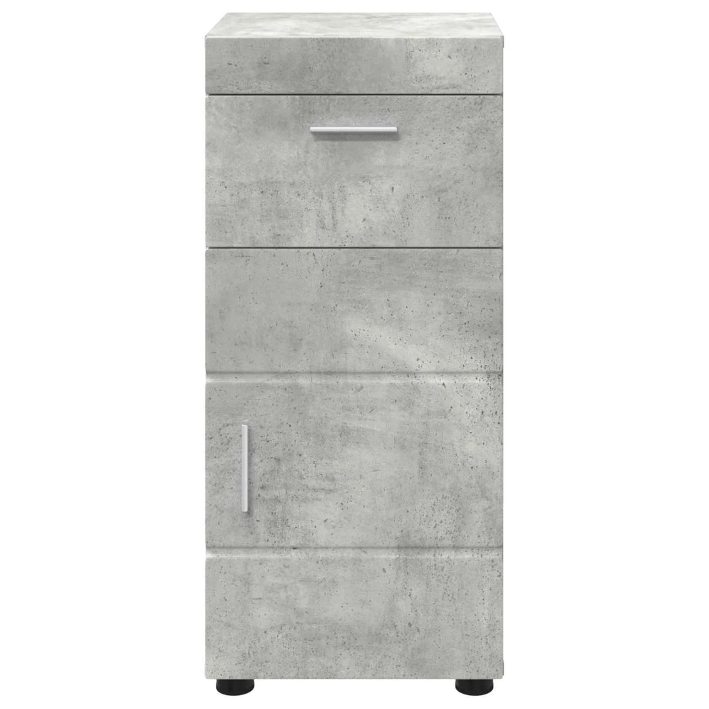 Set di Armadi da Bagno TULUM Grigio cemento 37 x 31,5 x 82 cm 880344