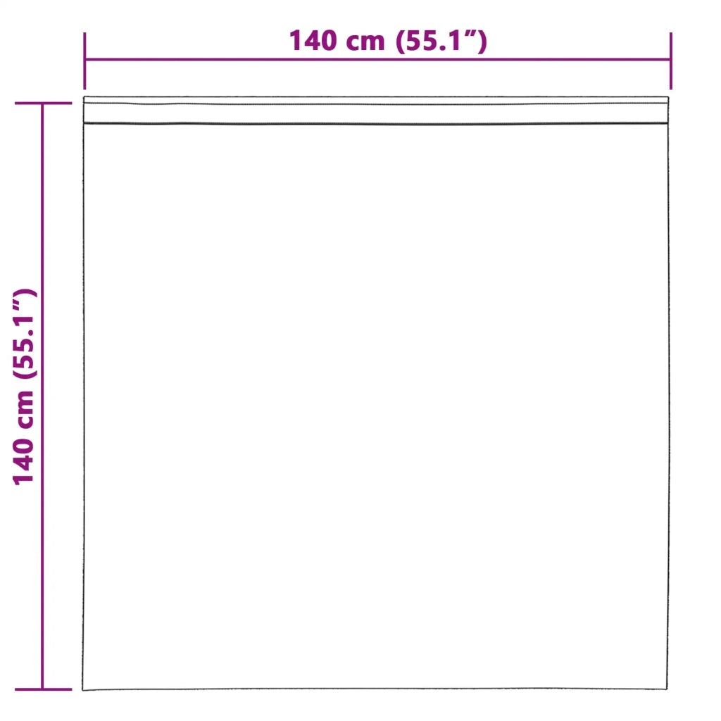 Tende Oscuranti | Tende Blackout 2 pz Grigio chiaro 140 x 140 cm Velluto