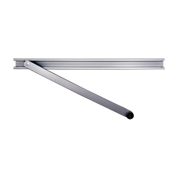 GEZE 102280775 TS 3000-5000 Braccio a Slitta per Chiusura Porte Finitura Senza Bloccaggio colore Argento