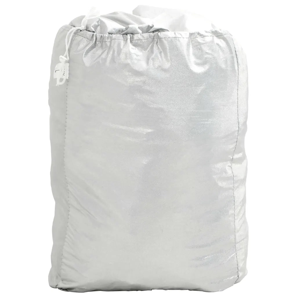Mezza Copertura Auto con Ganci Argento XL PEVA CFW9197199