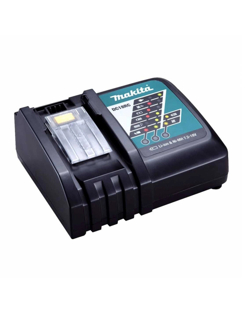 Mini-Smerigliatrice MAKITA DGA452RTJ (2 x 5,0 Ah + DC18RC + MAKPAC 3)