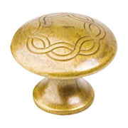 POMOLO PER MOBILI '24081' 30 mm - Oro di valenza - METAL GROUP