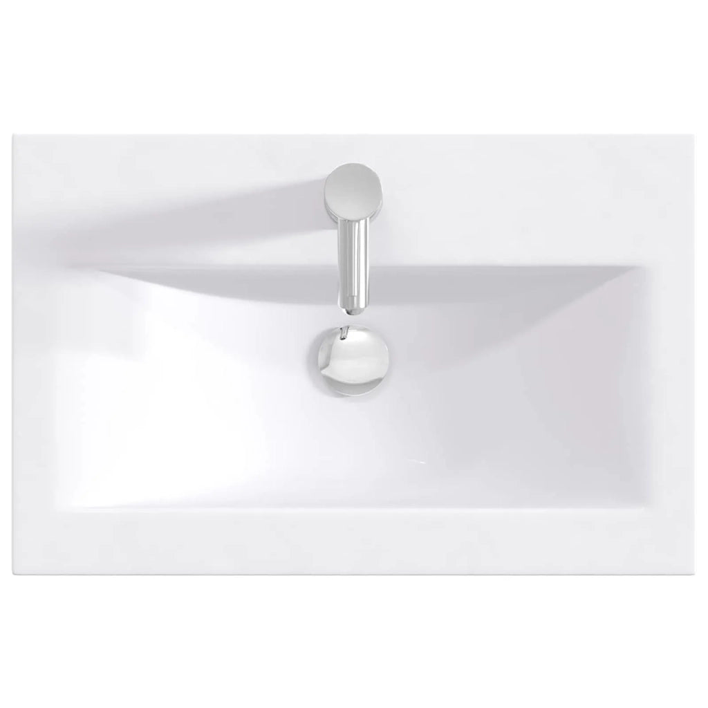 Set di mobili per il bagno Sonoma grigio 61 x 40 x 84,5 cm 3404355