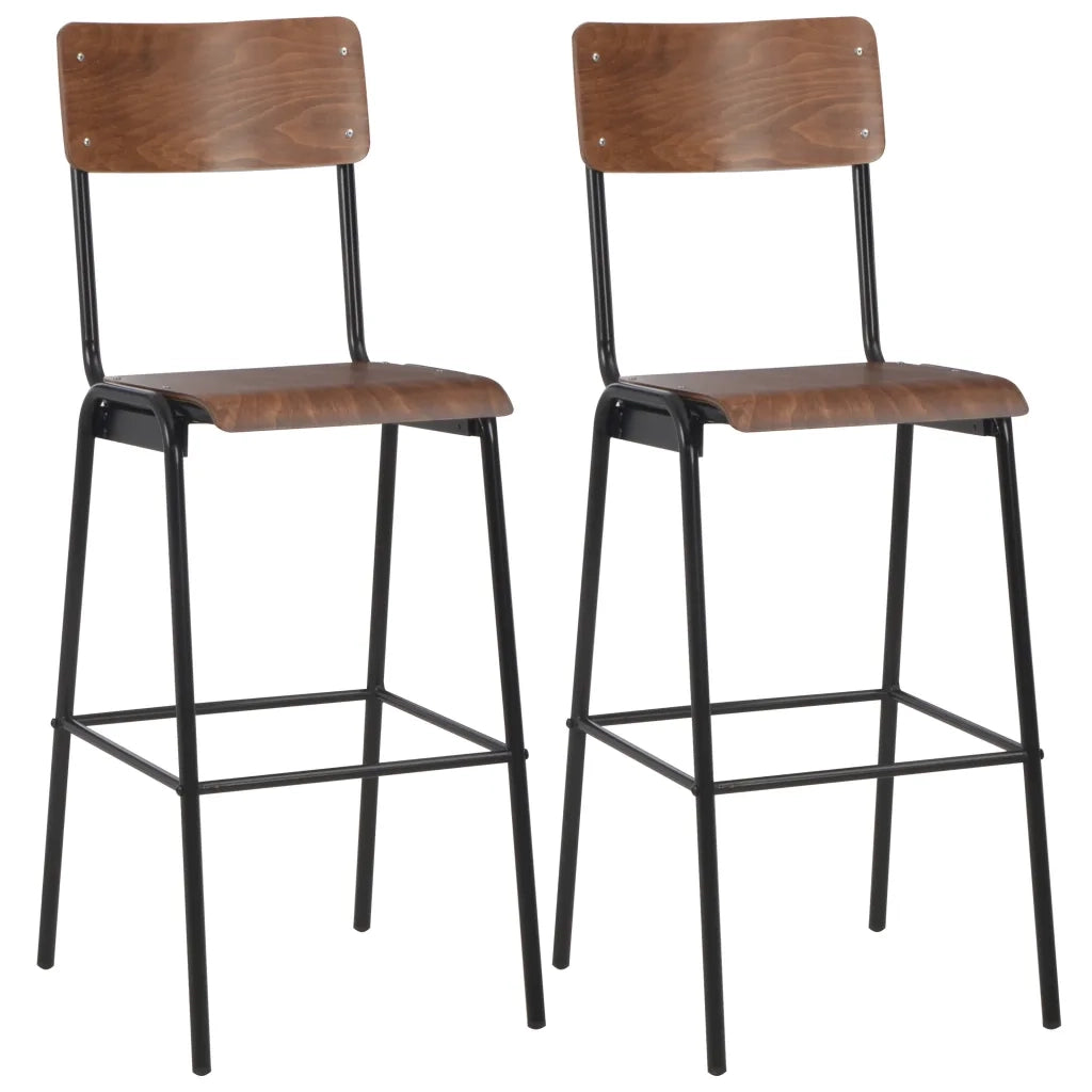 Set da Bar 3 pz in Acciaio Marrone Nero 276847