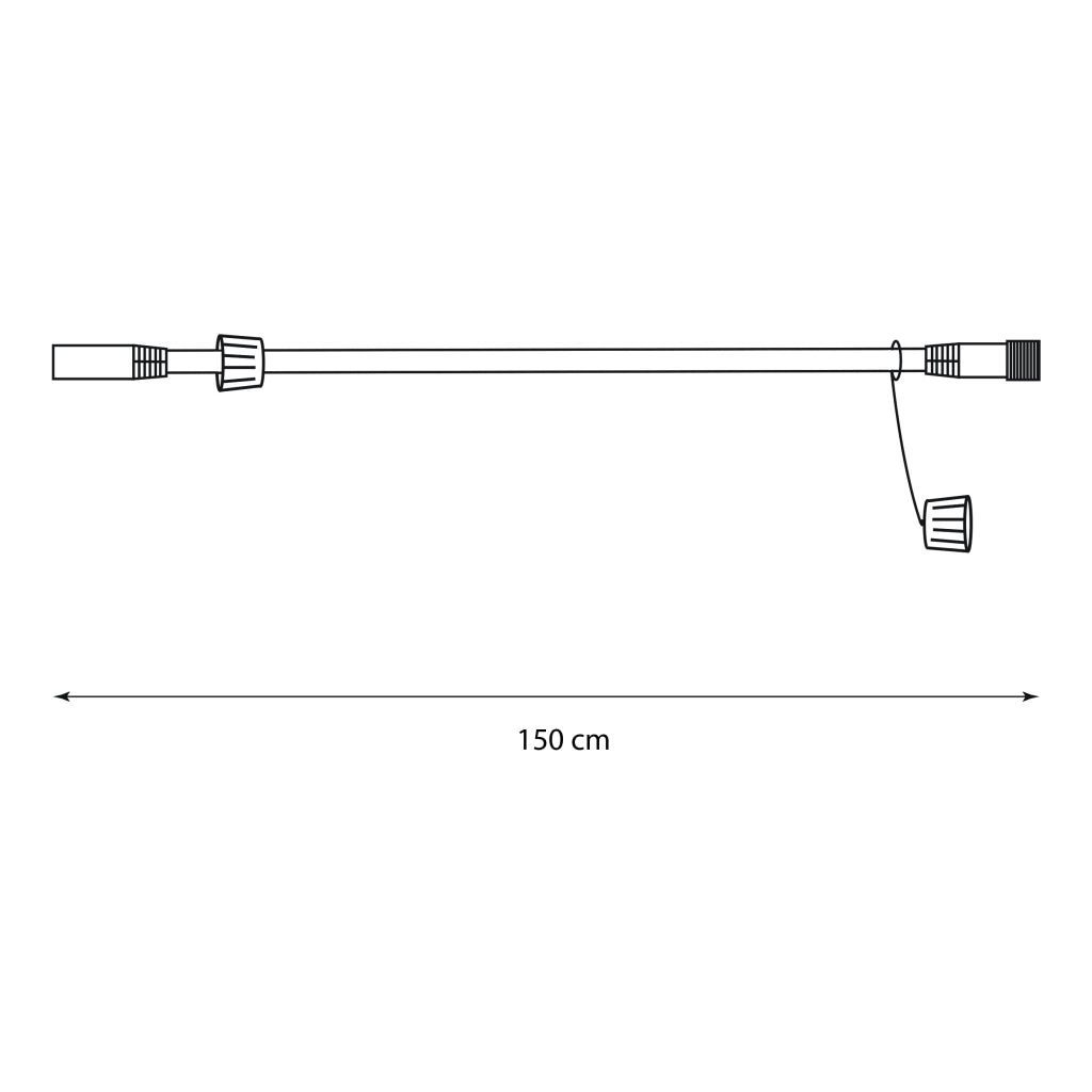 Prolunga per ghirlanda esterna 1,5 m IP44 36V Polux