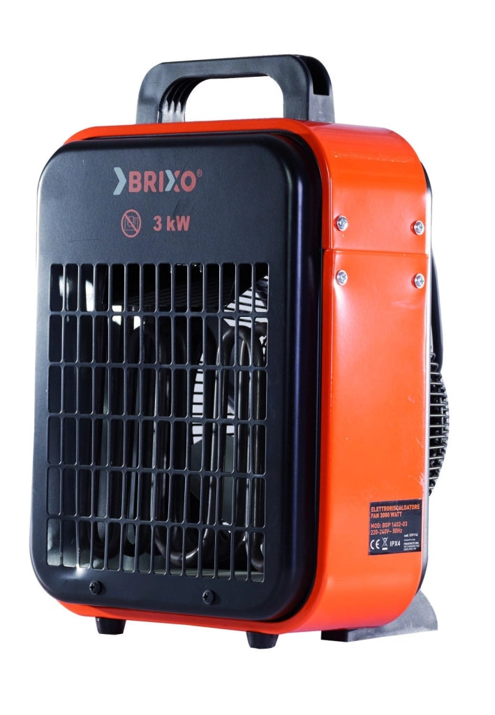 GENERATORE ARIA CALDA BRIXO FAN 3000W - L27xP25xH40 CM