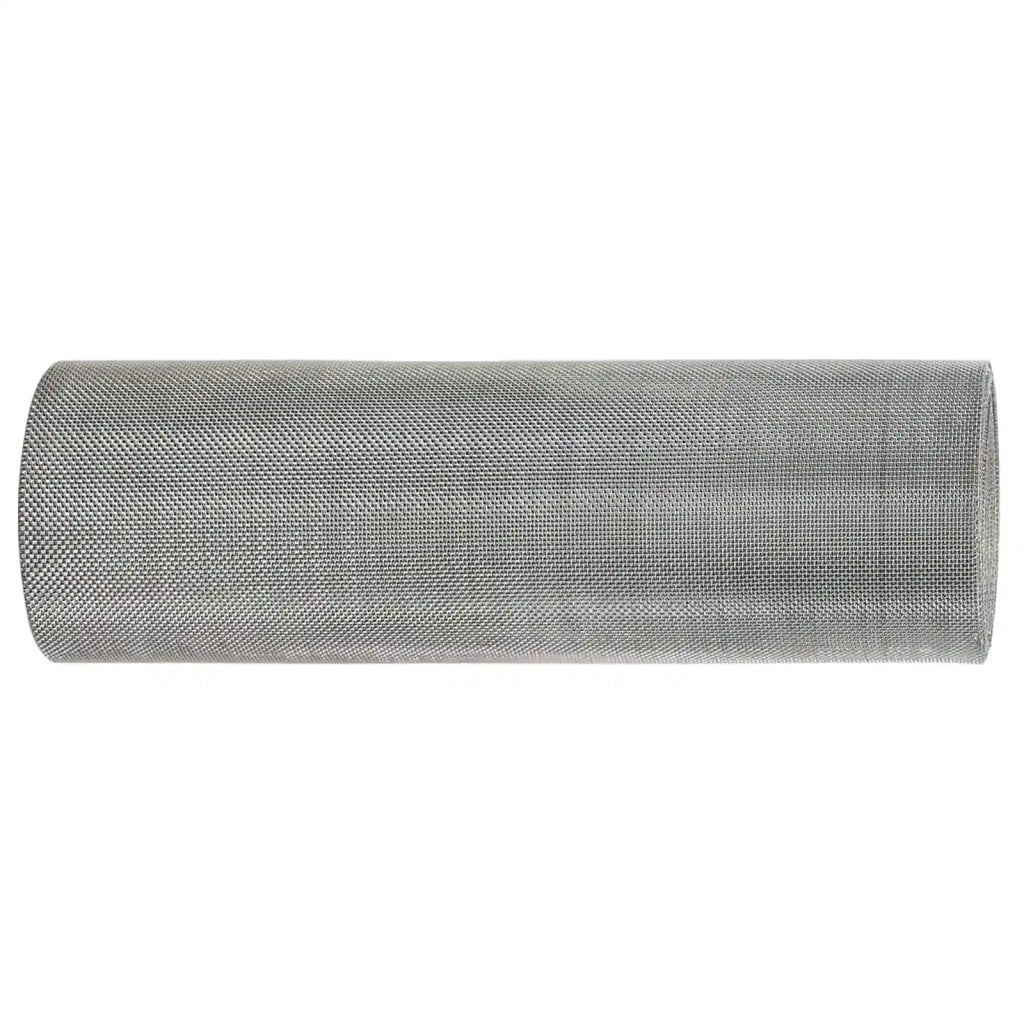 Rete per schermatura 20 x 1000 cm 30 Mesh Argento 42039546