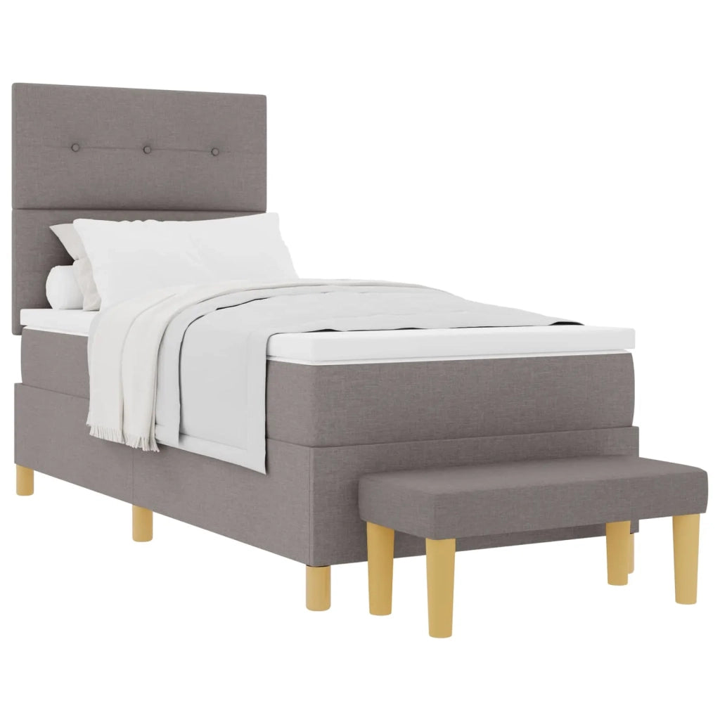 Letto a molle con materasso Talpa 100 x 200 cm Tessuto