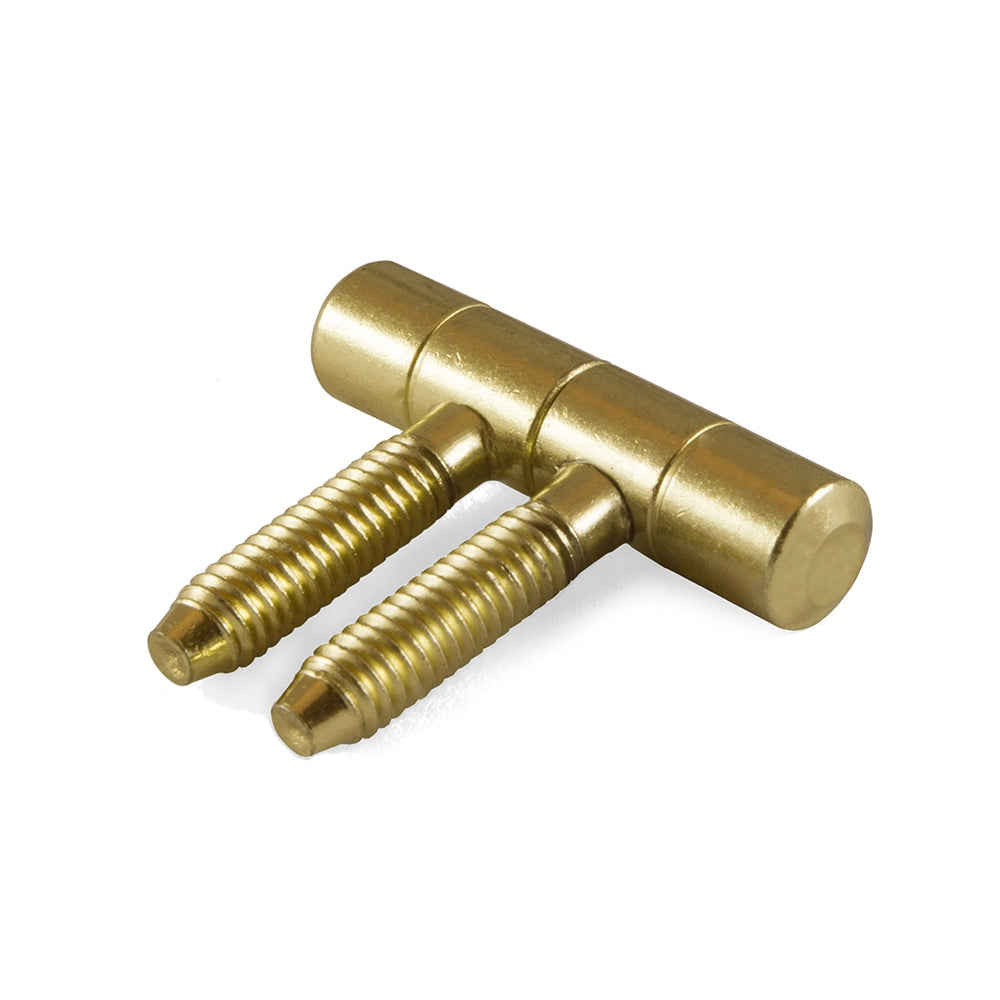Cerniere tornite "Anuba" - Ã˜ 14 - ottonato - 2 pz.