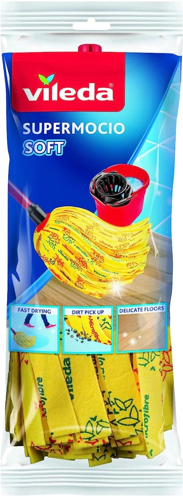 VILEDA SUPERMOCIO SOFT IN TESSUTO NON TESSUTO