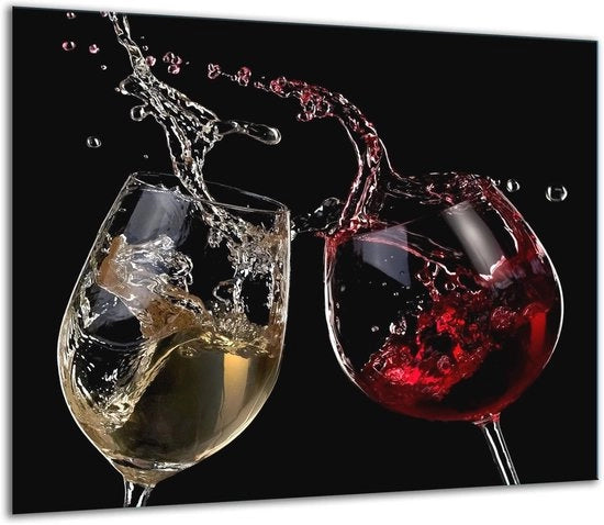 Piattaforma di protezione per cucina 60x52 cm in vetro resistente