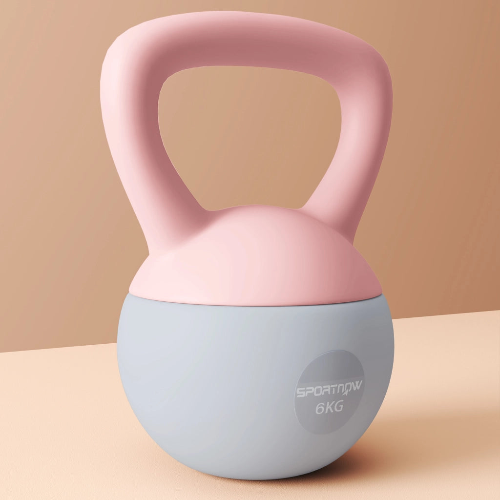 Kettlebell 6 kg ¨C zephmum ¨C 19x19x28 cm Rosa