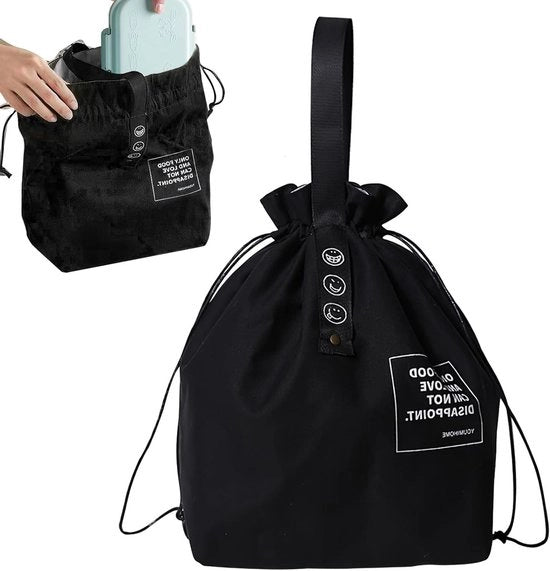 Borsa portasole - Riconoscimento - 1 pezzo - Nero - Canapa