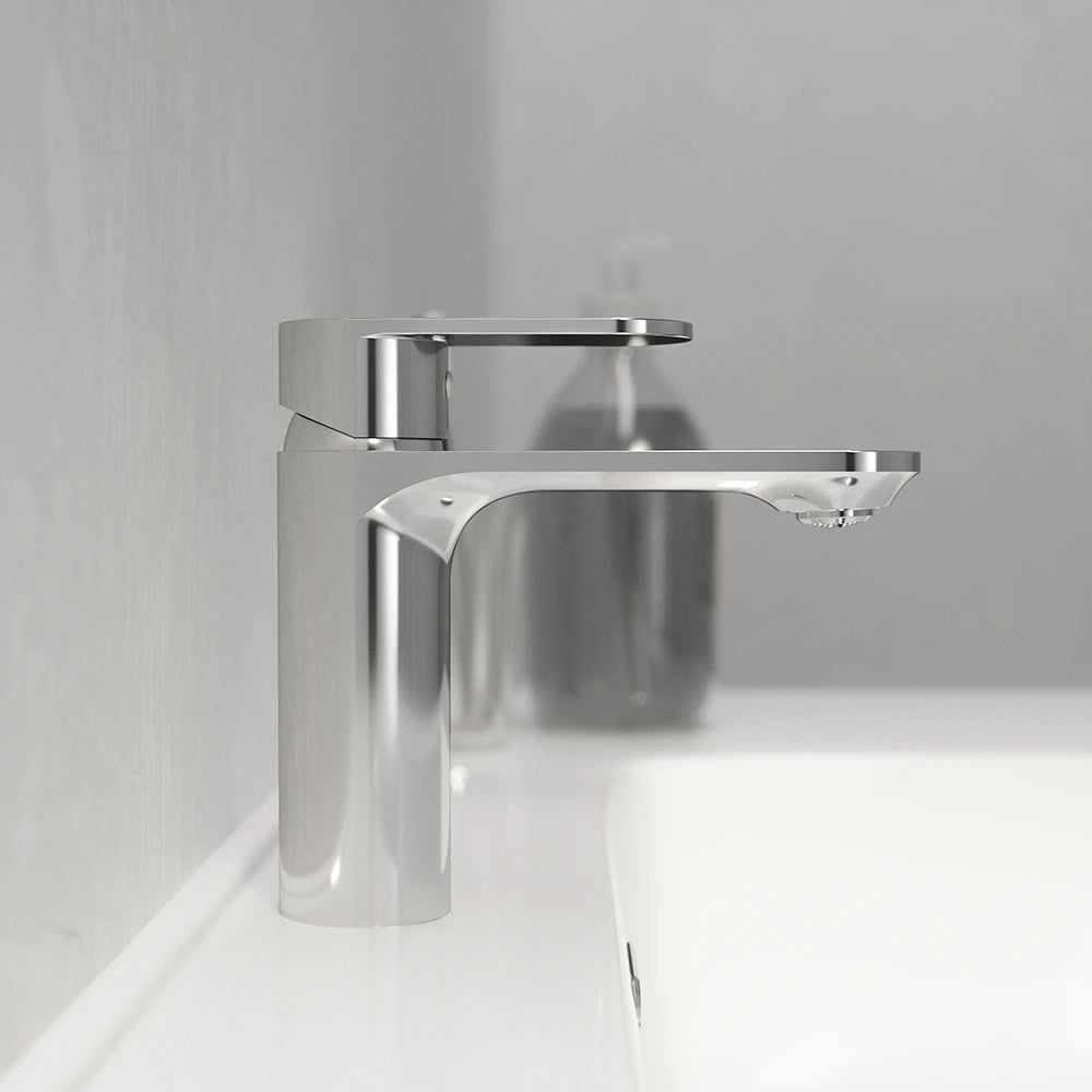 Coppia miscelatori lavabo bidet senza scarico cromato | Kerry