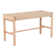 Panca Abano, Marrone, Legno, 35x80x45 cm