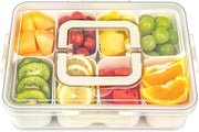 Borsa per snack con contenitori per viaggi - Snack salutari - Borsa per pranzo pratica