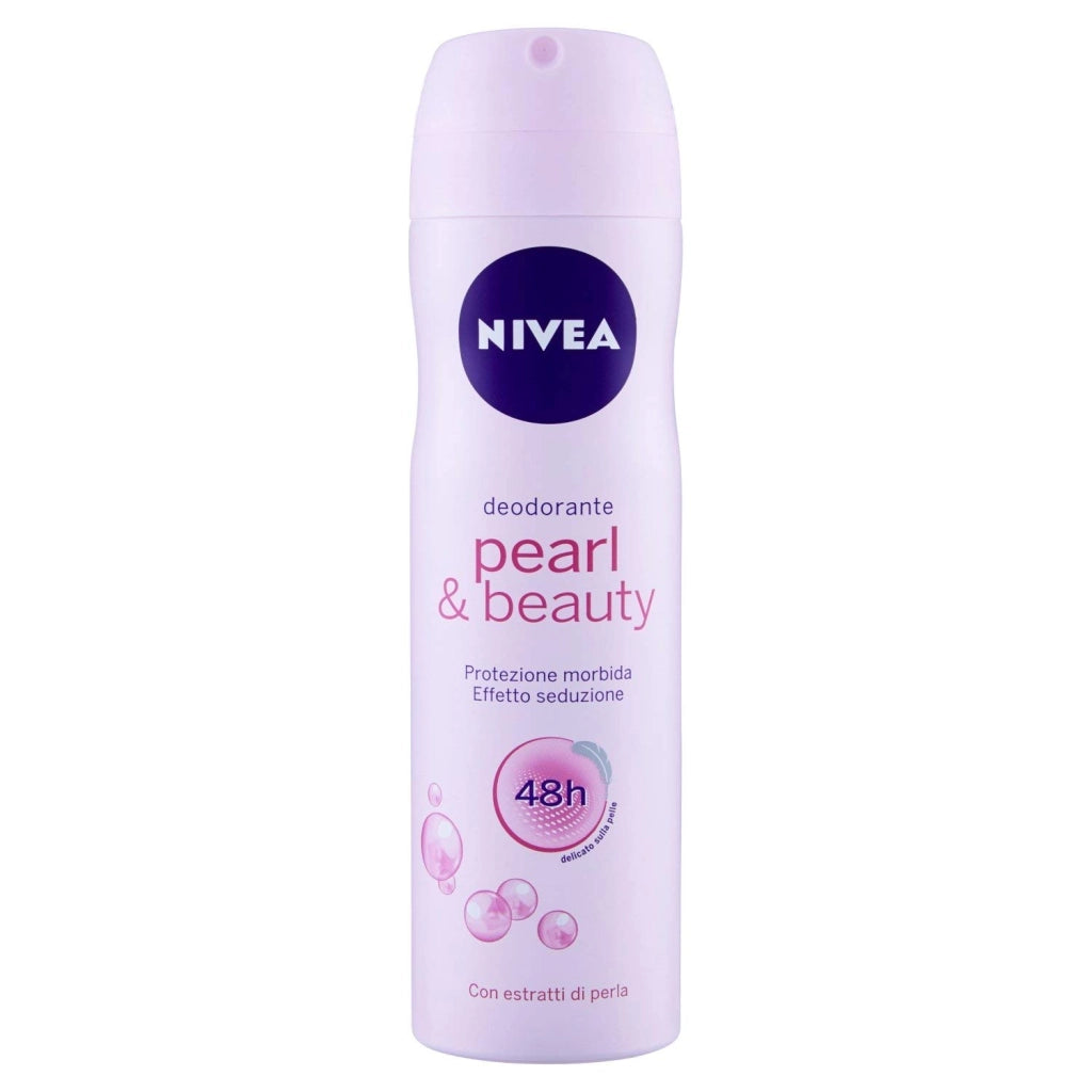 NIVEA DEO SPRAY 150ML PEARL E BEAUTY