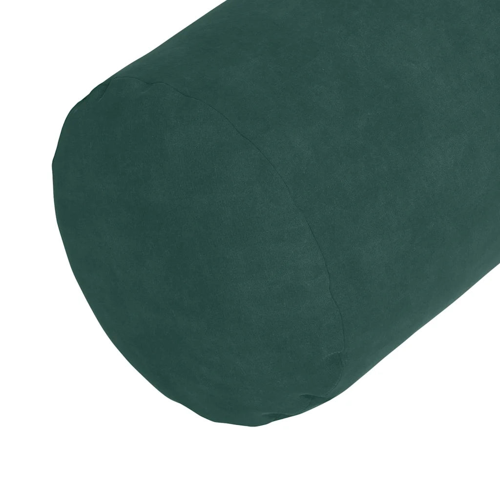 Cuscini a rullo 2 pcs Verde Scuro Ø 25 x 70 cm Tessuto in Cords 42014330