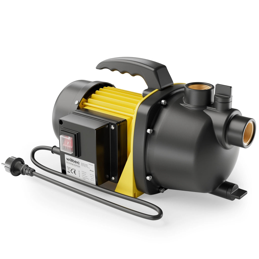 Pompa da giardino autoadescante 2800l/h 600W max 35m con maniglia Elettropompa