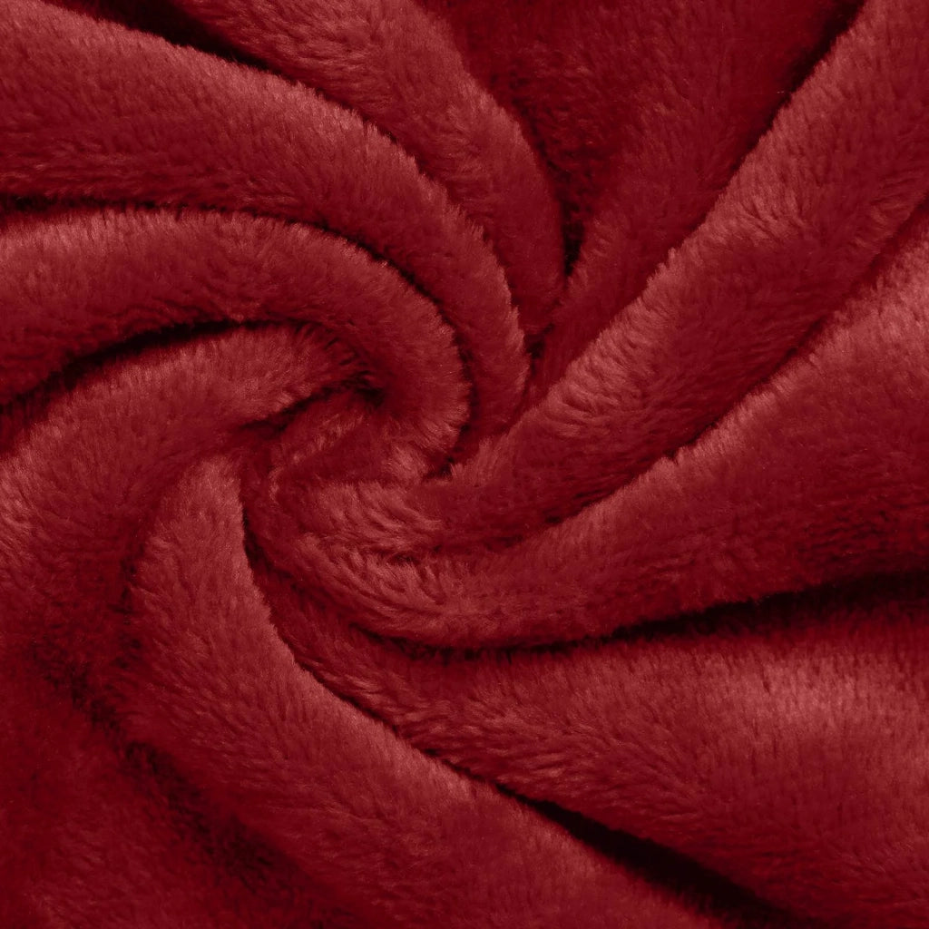 Felpa coperta Rosso Bordeaux F Flanella CFW4187607