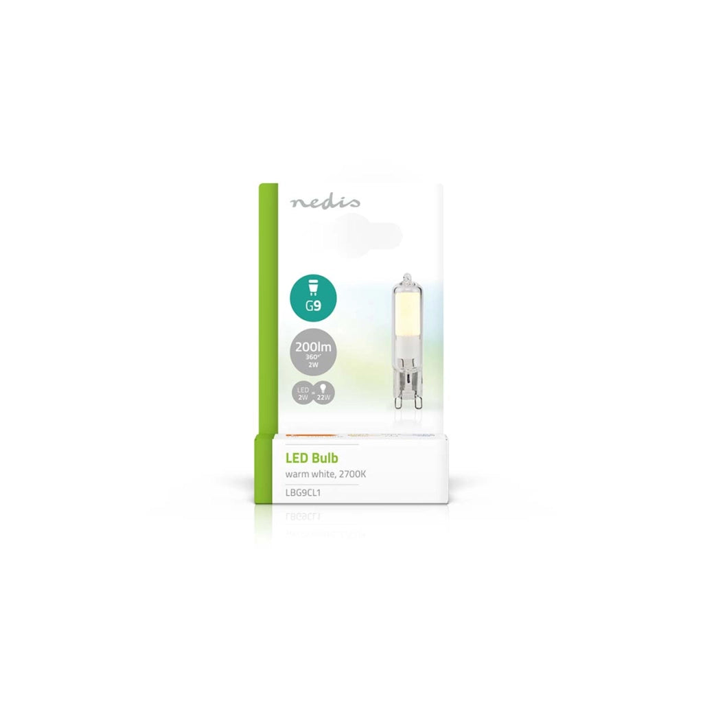 Lampadina LED G9 2W 2700K 200lm Capsula G9 Bianco Nedis