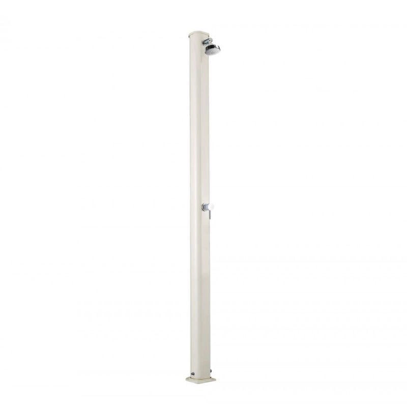 Doccia Solare Jolly 25 Litri In Alluminio Con Miscelatore Colore Bianca Cv-A600/9001
