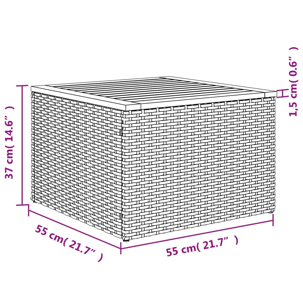 Set Divano da Giardino 5 pz | Set Salotto da Giardino con Cuscini Grigio in Polyrattan