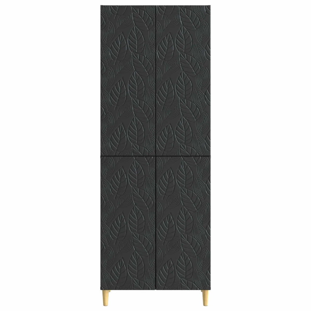 Set di armadi 2 pcs Nero Legno ingegnerizzato 3416701