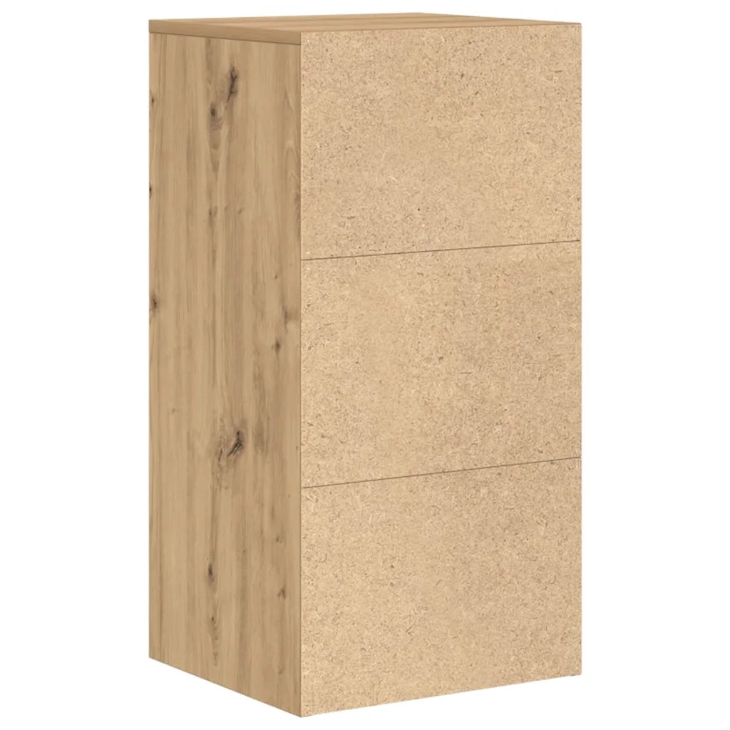 Credenza con cassetto Rovere artigianale 38 x 34 x 75 cm 869553