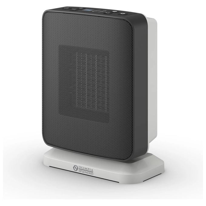 Olimpia Splendid 99268 Caldo Trendy Termoventilatore Ceramica 1800 W IP21 Oscillazione 80° colore Nero Bianco