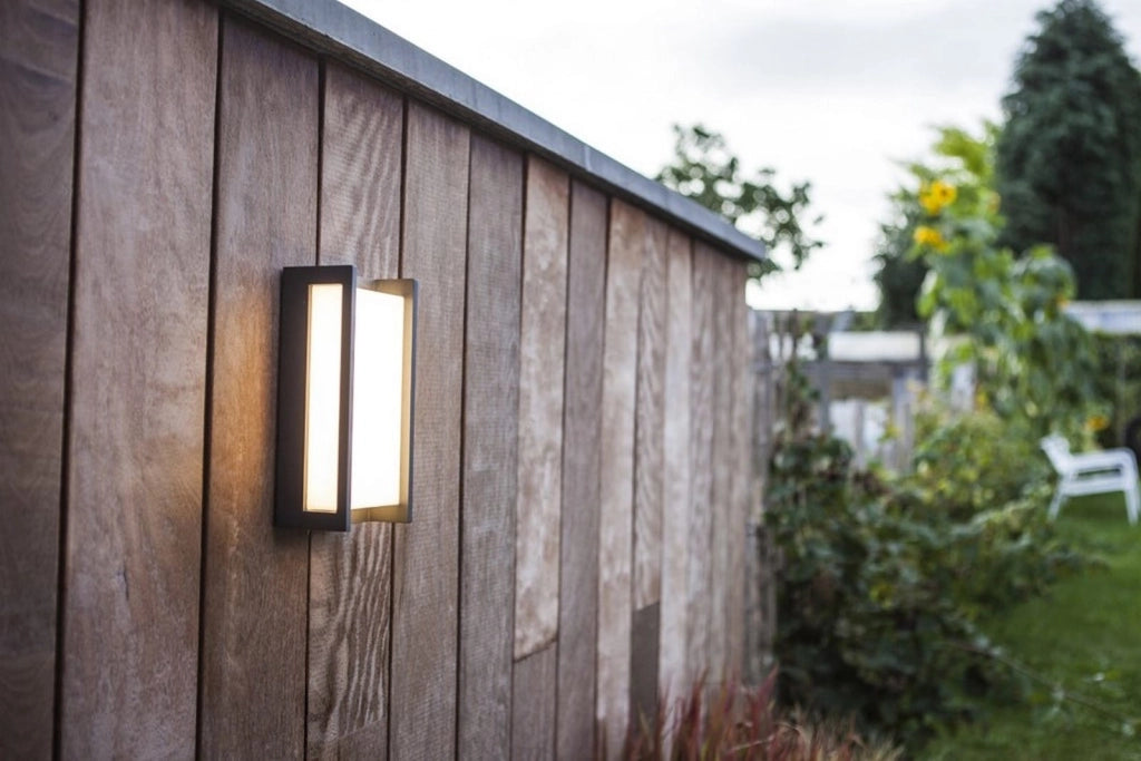 Applique esterna LED Lutec QUBO antracite 16W IP54