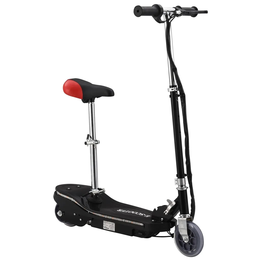 Monopattino con Sella e LED 120 W Nero 91962