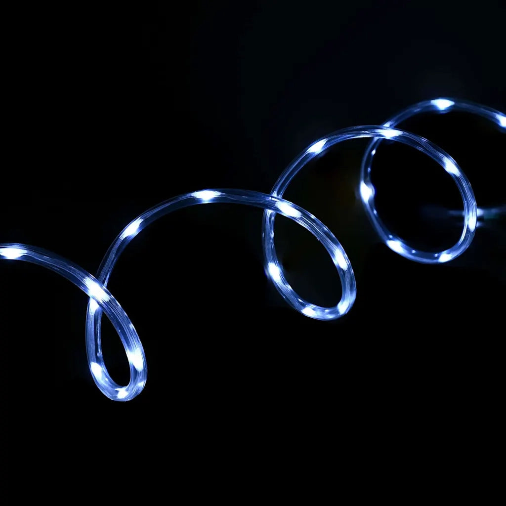 Luce a corda con 120 LED Bianco Freddo 5 m PVC 42018943