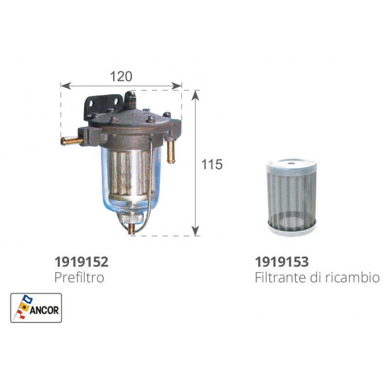 FILTRO DECANTATORE PFG11V