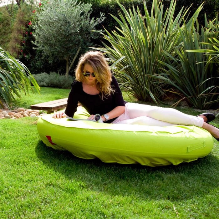 Poltrona galleggiante gonfiabile ISLAND per piscina e giardino - Poltrona Galleggiante Gonfiabile Island Per Piscina E Giardino Blu Colore: Verde