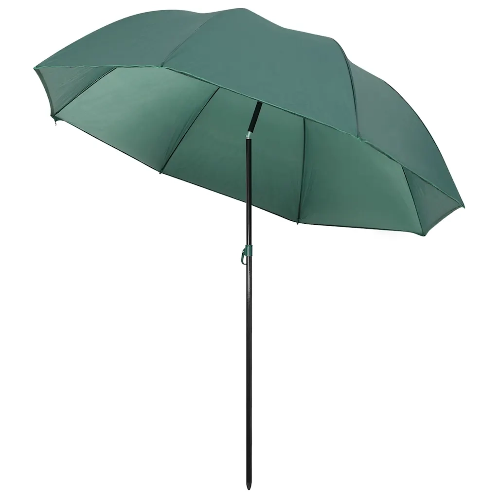 Ombrellone da Pesca Verde 220x185 cm 874766