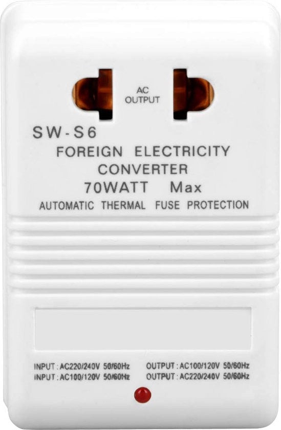 Convertitore di Tensione - 110V a 220V - Convertitore di Tensione 110 230 Volt - 30W