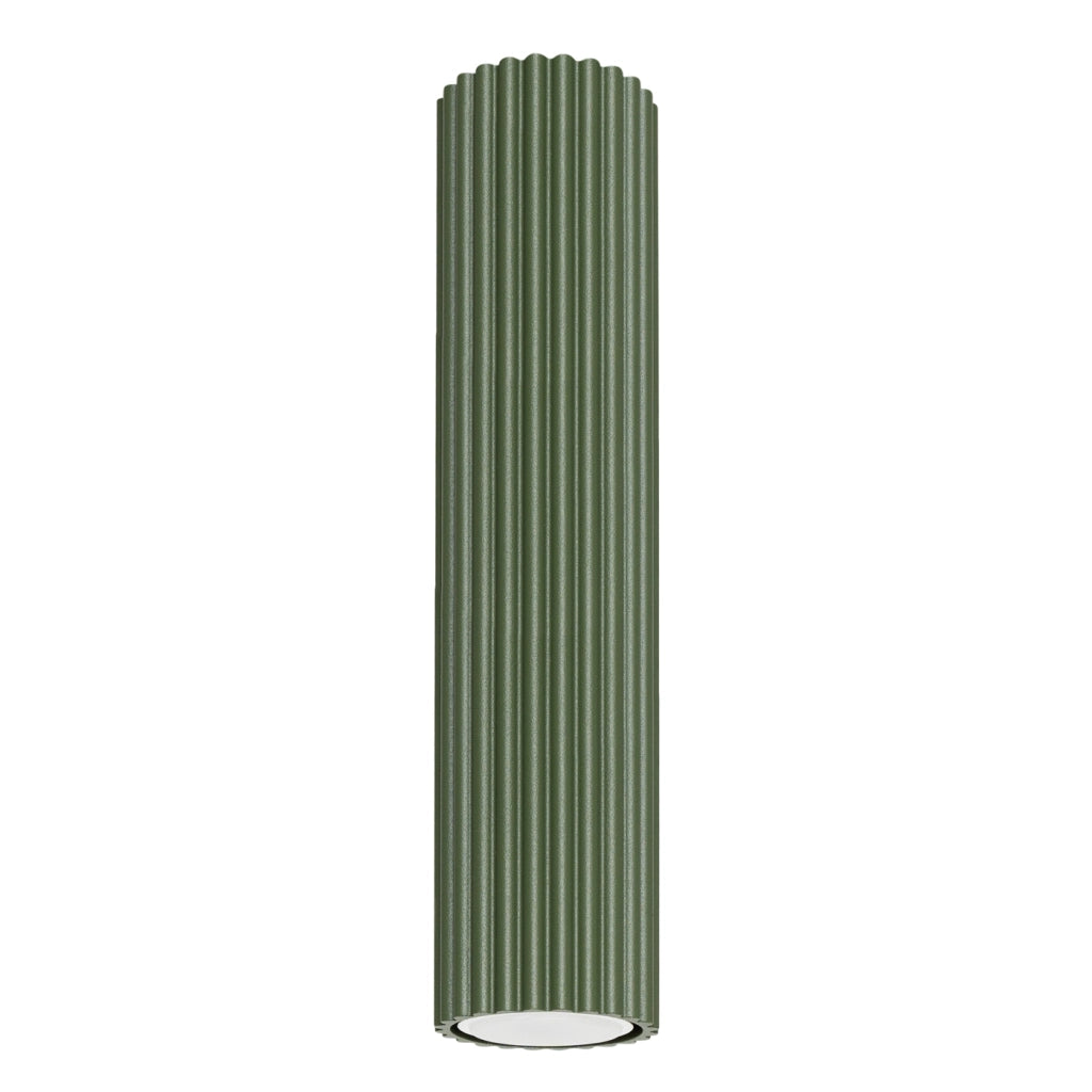 Lampada da soffitto KARBON 30 verde oliva