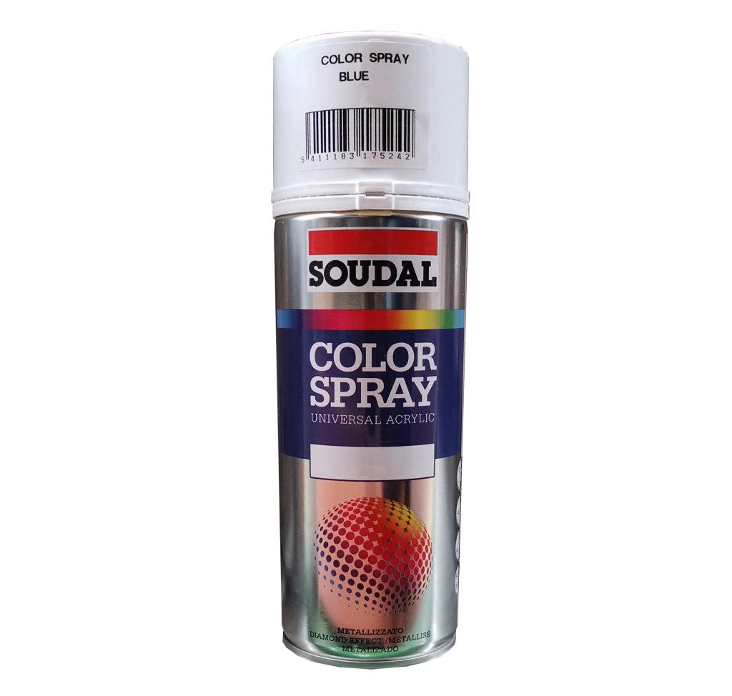 BOMBOLETTA SPRAY FERROMICACEO SOUDAL 400 ml - Grafite Ferro - 6 pezzi- SOUDAL