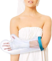 Armature di gomma per adulti - protettore impermeabile per gesso - bendaggio per doccia per fratture chirurgiche - cura ferite e ustioni al braccio - mantenimento della mano - polso dita braccio asciutto - misura per metà braccio (50 cm)