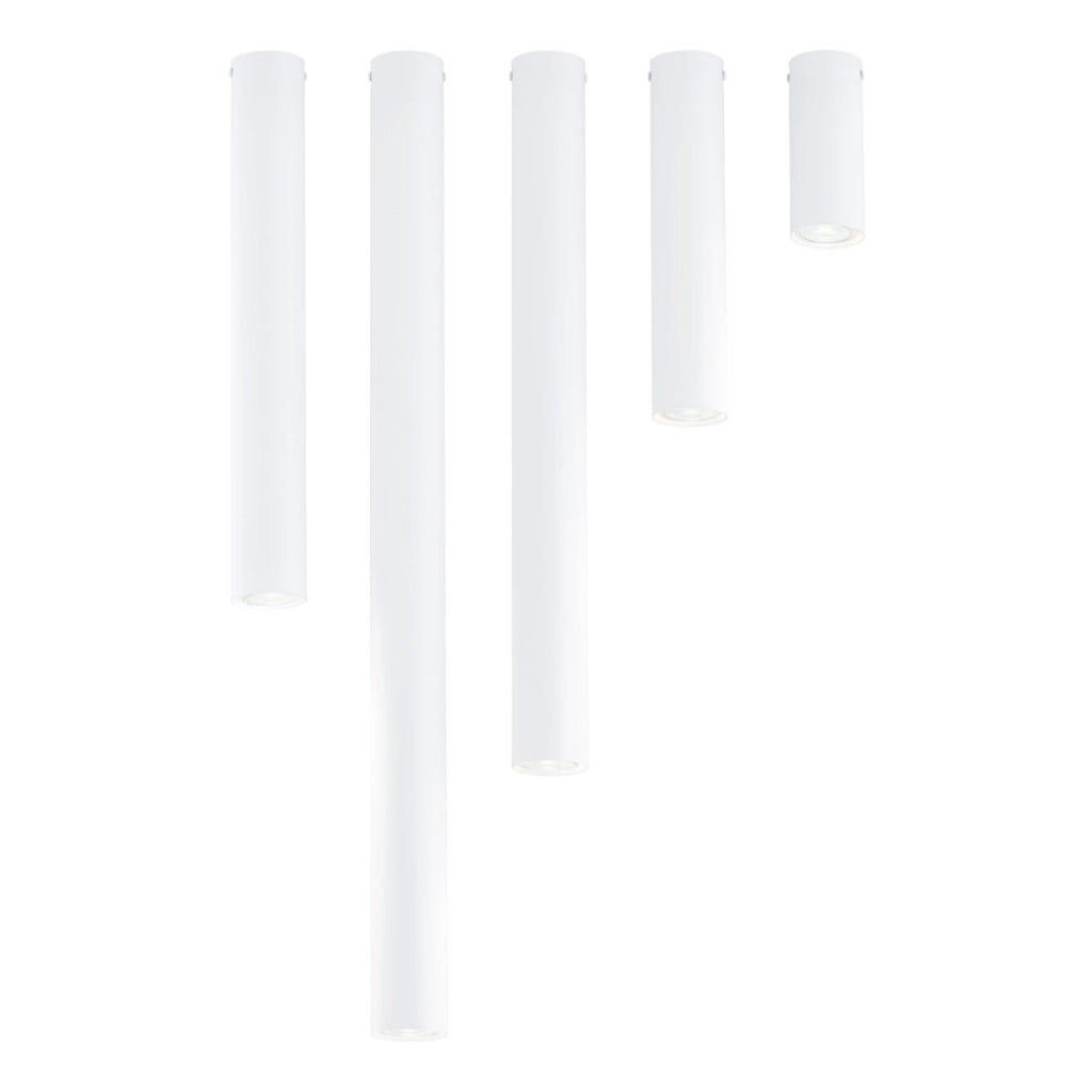 Spot soffitto bianco tondo 60cm 1xGU10 8W TECNO Emibig