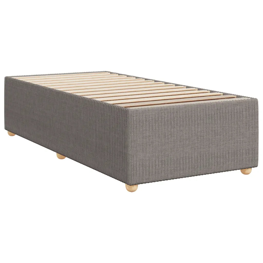 Giroletto a Molle con Materasso Tortora 90x200 cm inTessuto 3294243
