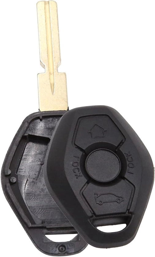 Cassa chiavi 3 tasti adatta a BMW 3 5 6 7 Serie E36 E38 E39 E46 M5