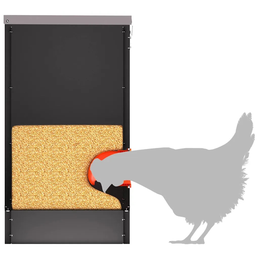 Feeder per pollo Nero 60,5 x 29 x 51 cm CFW8950844