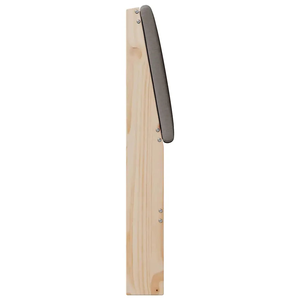 Testiera imbottita Talpa 100 cm Pino massello 879302