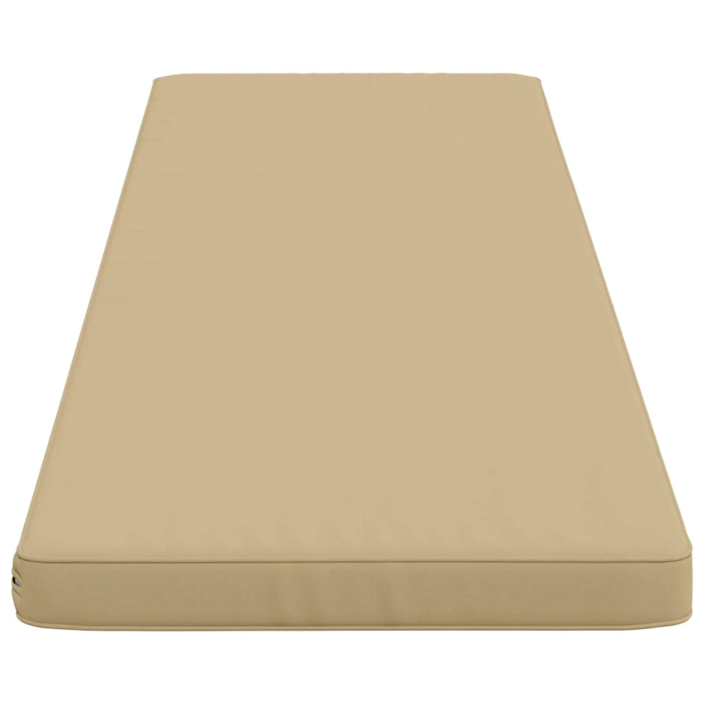 Cuscini per Panchina a 2 Pezzi VUGHT 2 pz 100% Poliestere Beige 952181