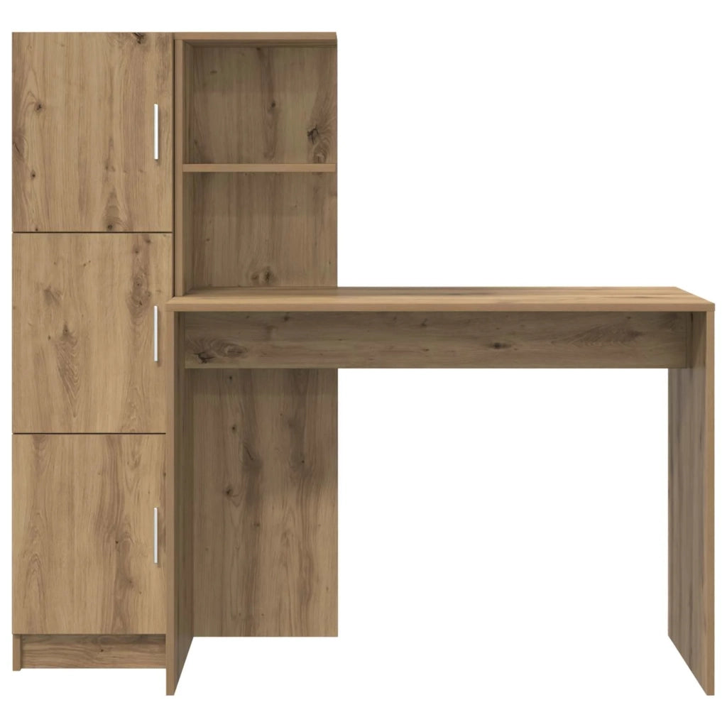 Scrivania 2 pcs Rovere artigianale 3337296
