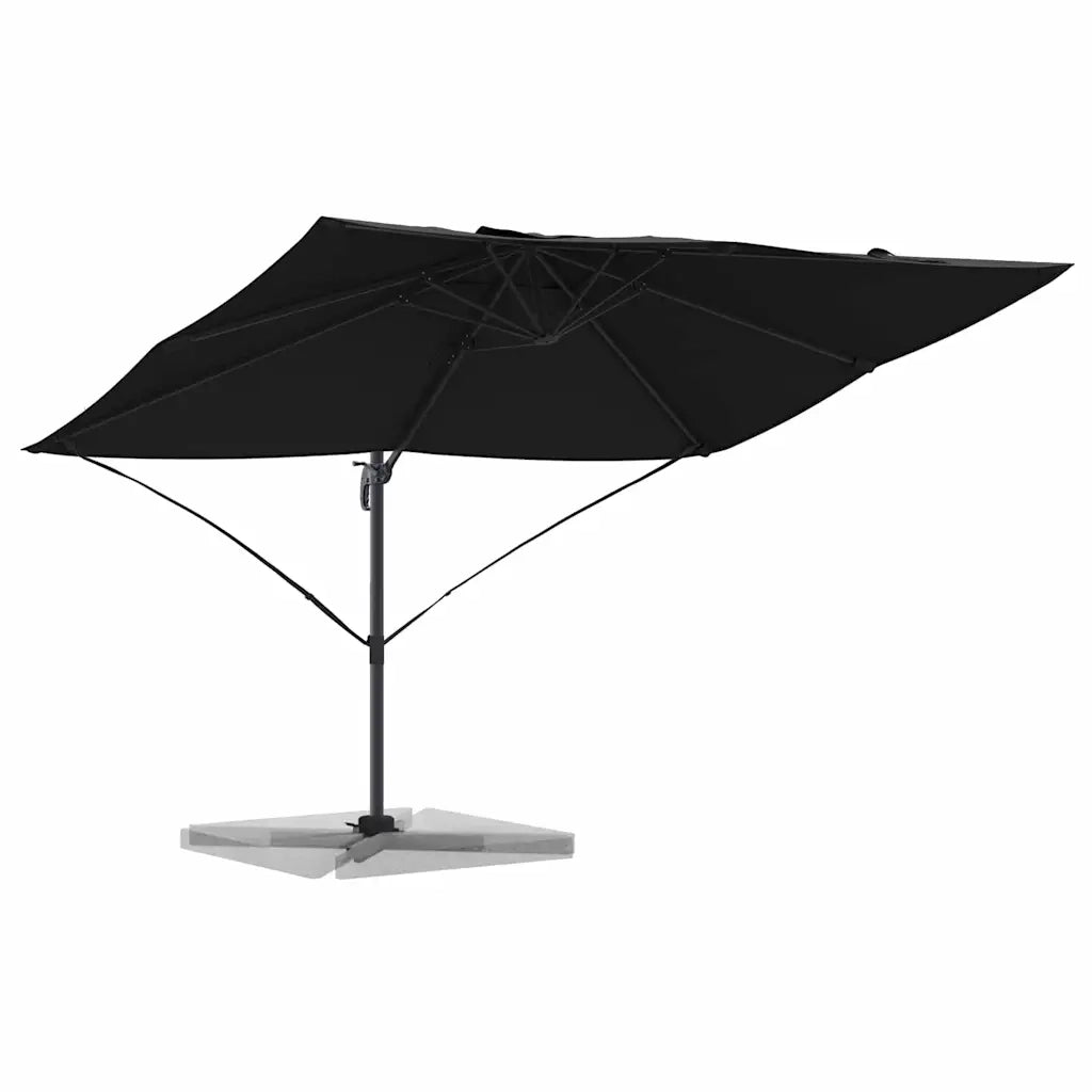Ombrellone Nero 351 x 250 x 260 cm Poliestere e Alluminio 42003347